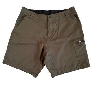 Trunks 34x8 Olive Green Multi Functional Cargo Hiking Outdoor Mens Shorts